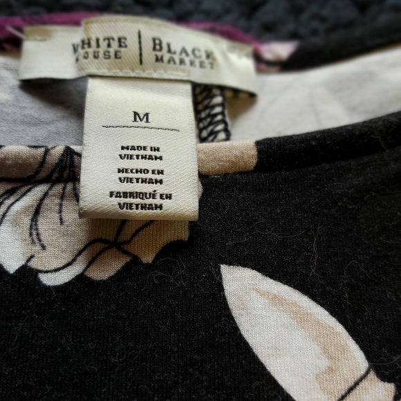 2/$20 WHBM Floral T-shirt - Picture 5 of 5